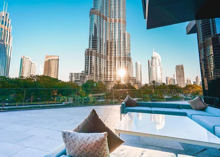 The Closest Building To Burj Khalifa With Fountain View In Address Opera Residence