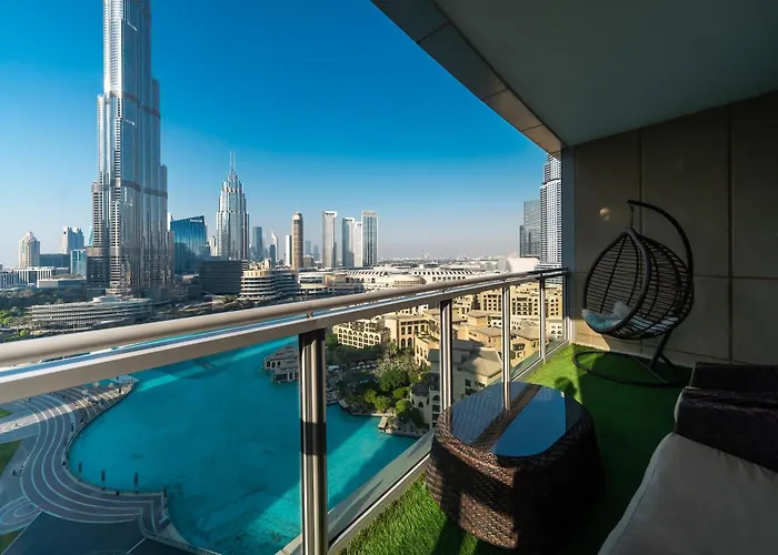 Exquisite Retreat 3Br Full Burj Khalifa & Fountain View - 18Ab02