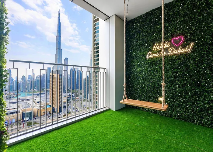 Amazing Patio Experience - Best Burj Khalifa View
