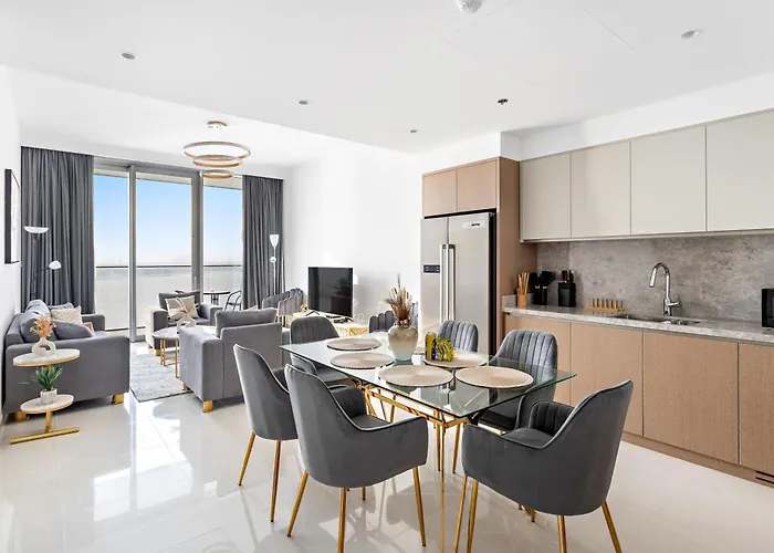 Silkhaus Stunning Sea View Balcony In Emaar Beachfront