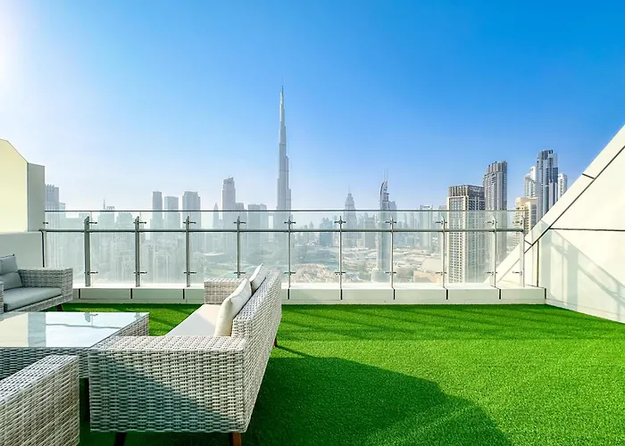 Panoramic Burj Khalifa View Luxury 1Br Penthouse