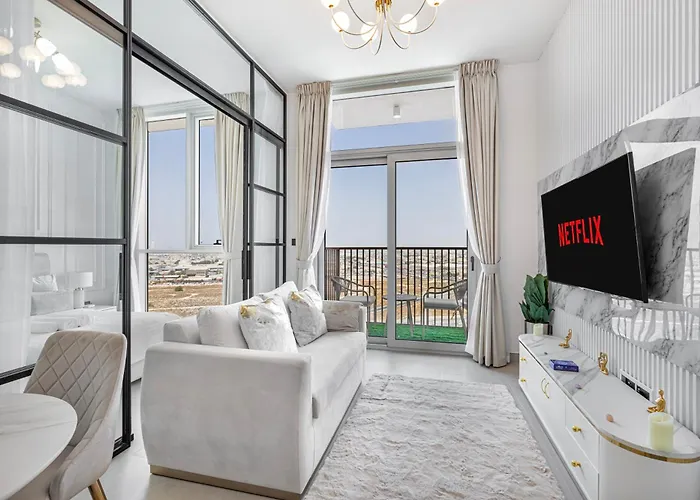 Luxury Apt In Dubai Hills Burj Khalifa Views
