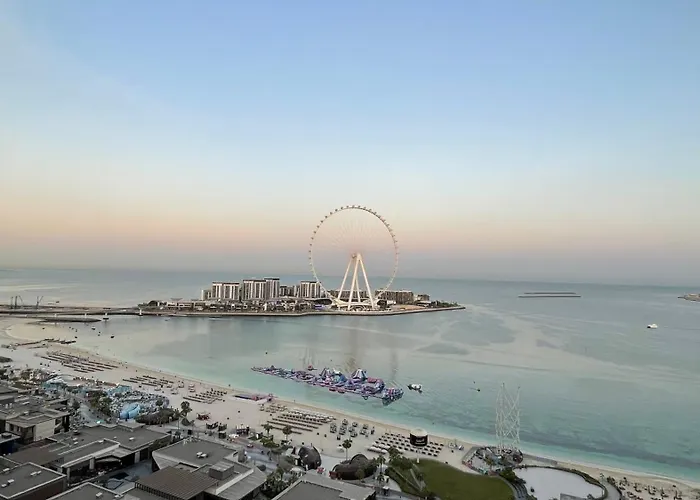 Jbr Beachfront Luxe Apartment All Rooms Sea Facing