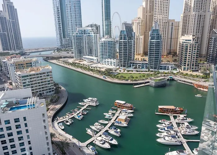 Pristine Studio With Spectacular View In Dubai Marina