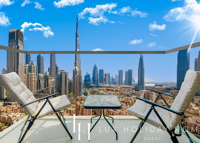 Lux The Executive Burj Khalifa View Suite