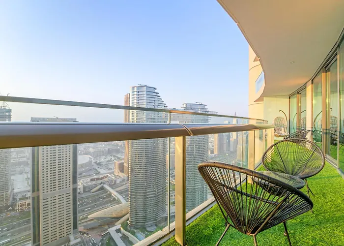 First Class 2Br With Full Dubai Skyline & Sea View