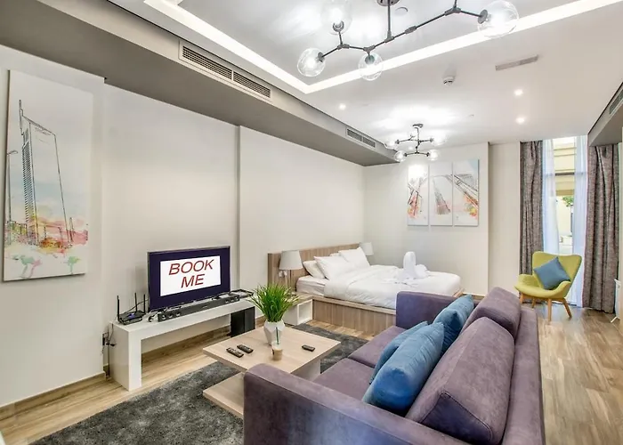 Modern Studio Apartment For 4 At Sadaf 8 Near The Walk At Jbr