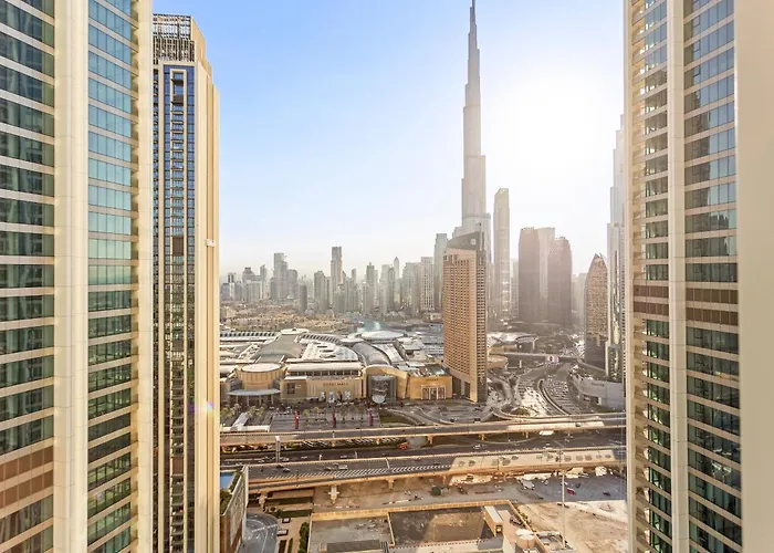 Skyline 3Bdr Plus 1Guest Room With Burj Khalifa & Fountain View