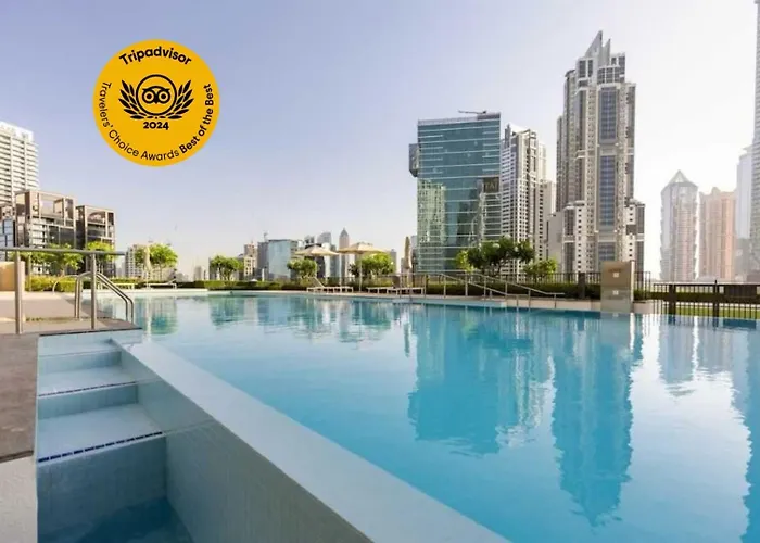 Luxury 1-Bedroom Apartment At Burj Crown