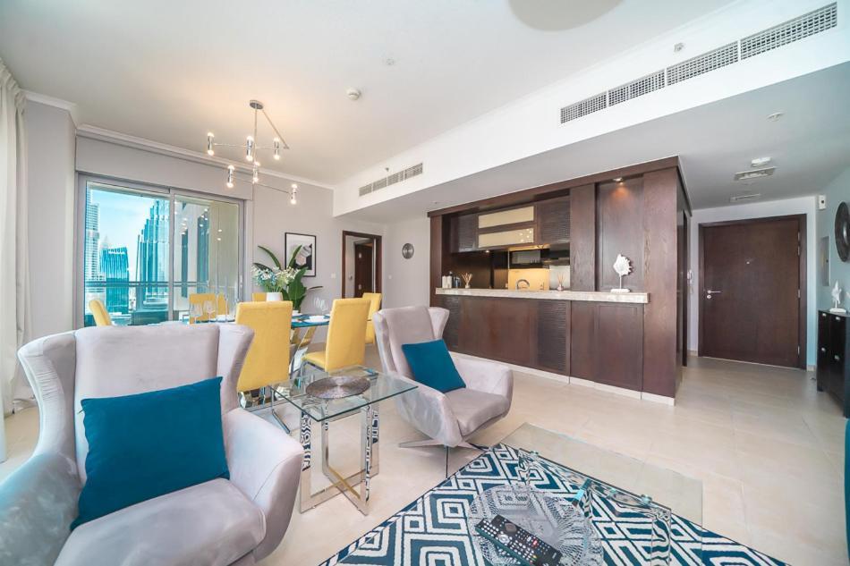 Durrani Homes - Residences Lux Two Bedroom With Burj Khalifa Fountain View