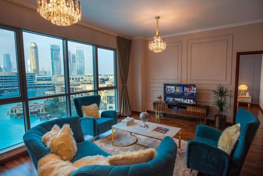 First Class 3br With Full Burj Khalifa View Apartment