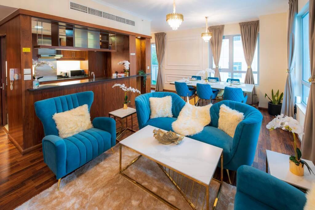 Apartment First Class 2br With Full Burj Khalifa And Fountain View