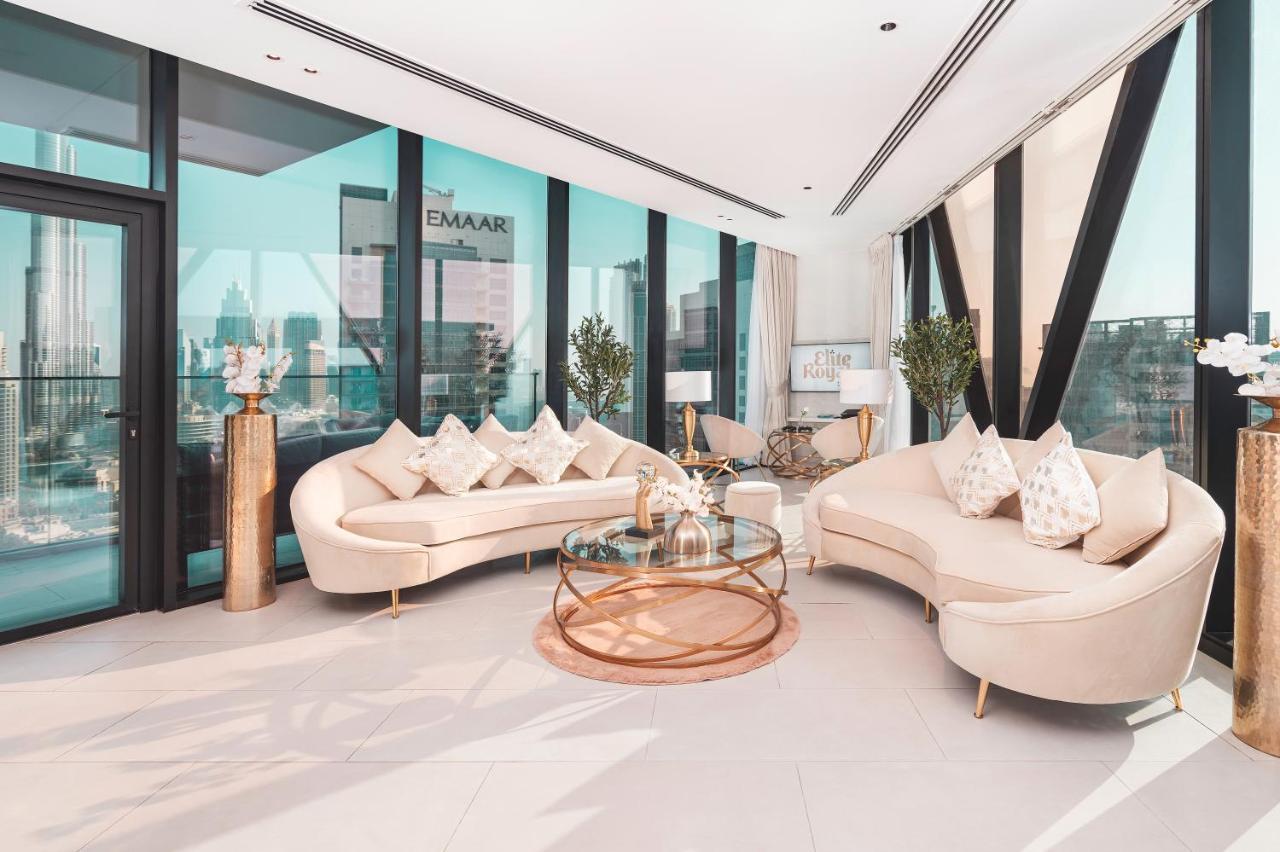 Elite Royal - Panoramic Burj Khalifa, Fountain & Skyline View - Marquise Dubai