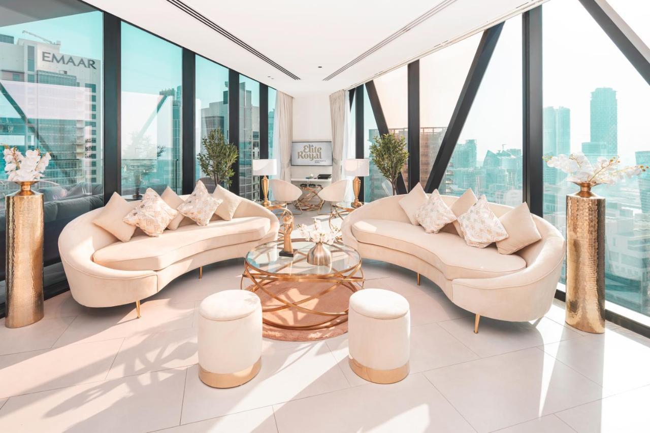 Apartment Elite Royal - Panoramic Burj Khalifa, Fountain & Skyline View - Marquise *
