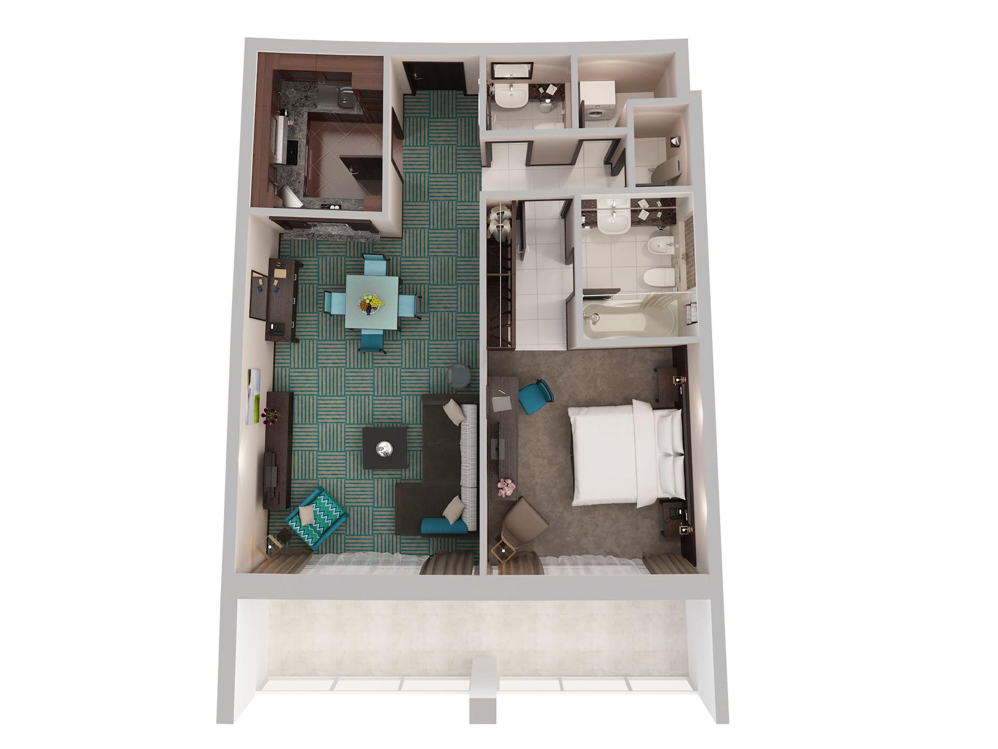 Flora Creek Deluxe Apartments, Dubai