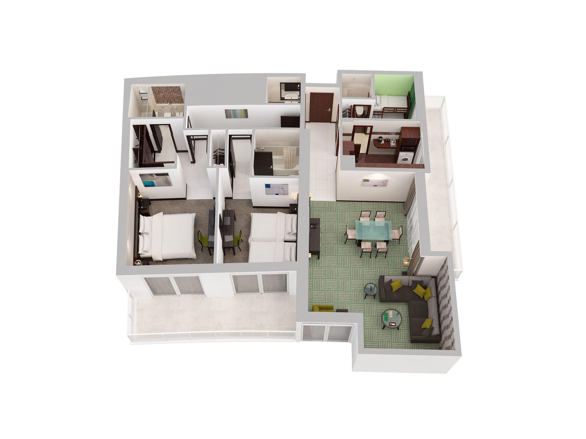 Aparthotel Flora Creek Deluxe Apartments,