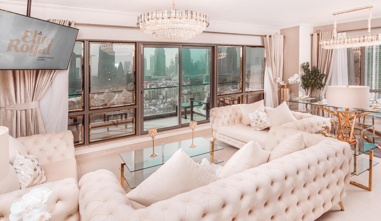 Elite Royal Apartment: Panoramic Burj Khalifa View Apartment Dubai