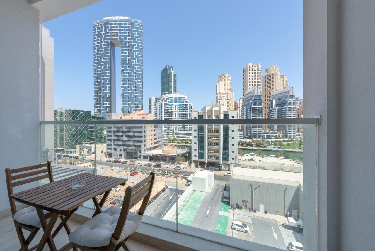 Marco Polo - Modern Studio With Amazing Views From Balcony Apartment Dubai