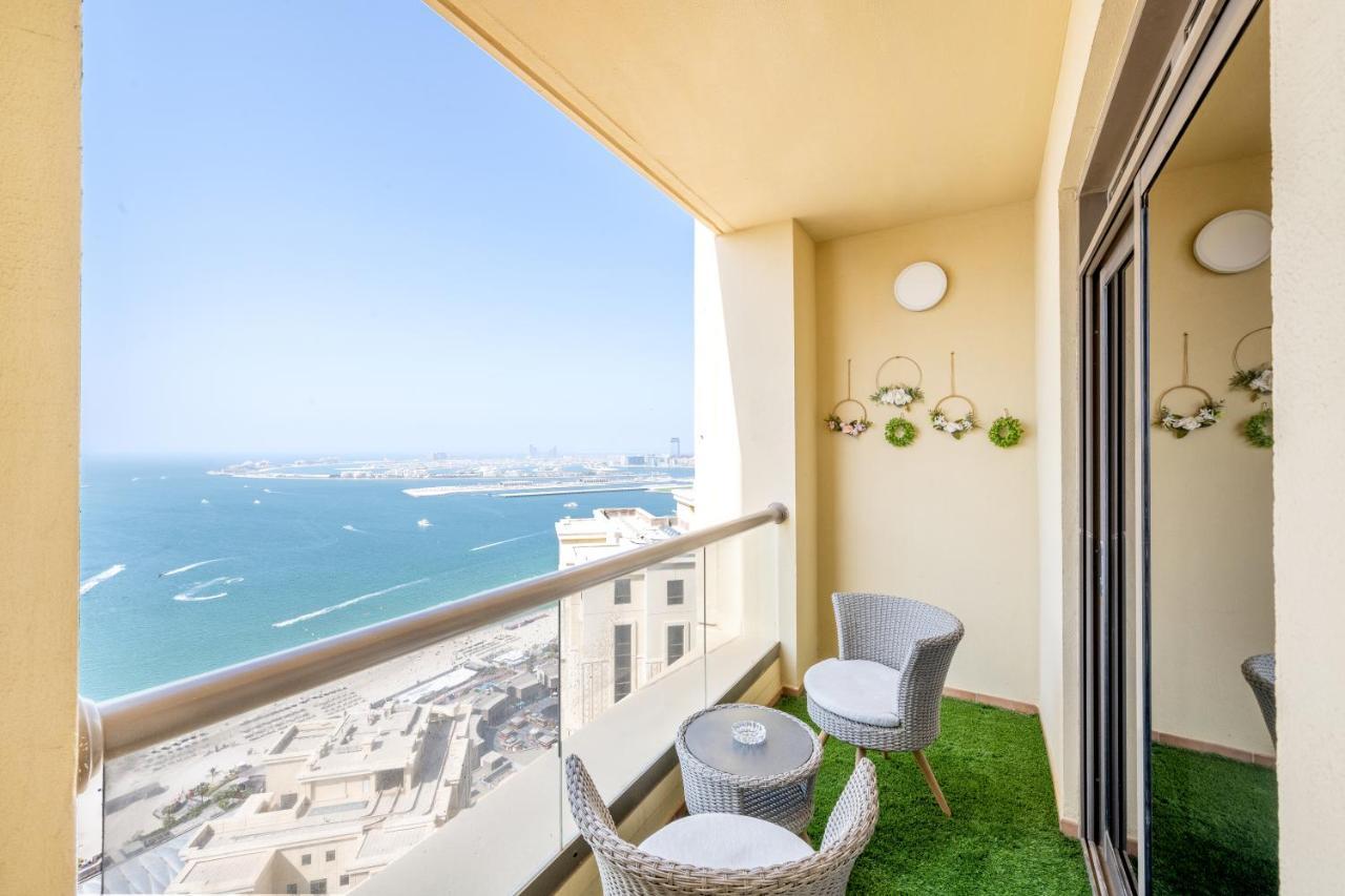 Jbr Amwaj 4 , Upgraded Sea And Ain Views, 2m Walk To By Gardenia Suitse Apartment *