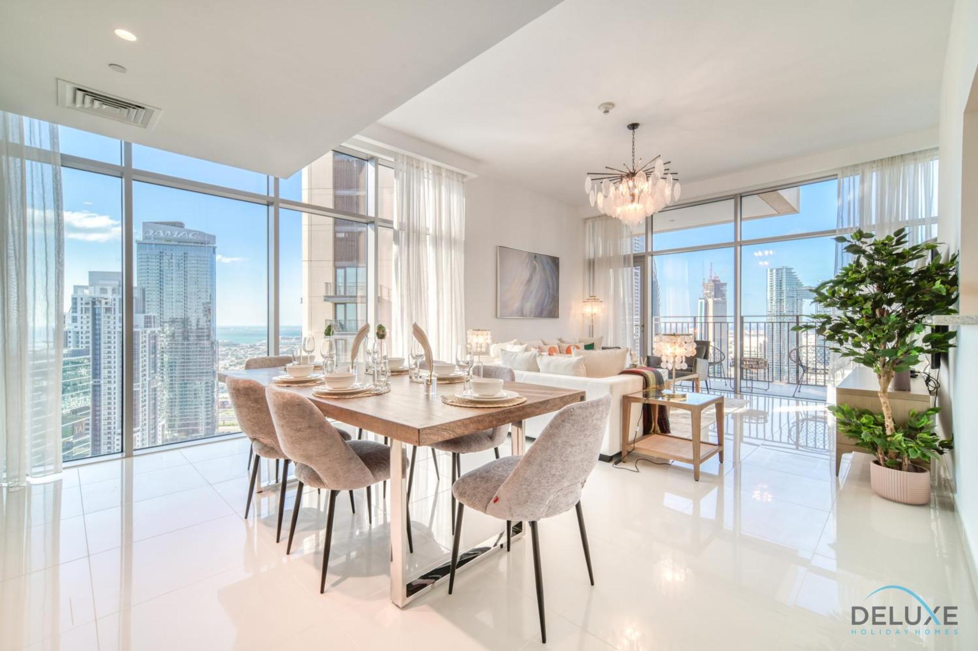 Sparkling 2br At Boulevard Crescent Tower 1 Downtown By Deluxe Homes *