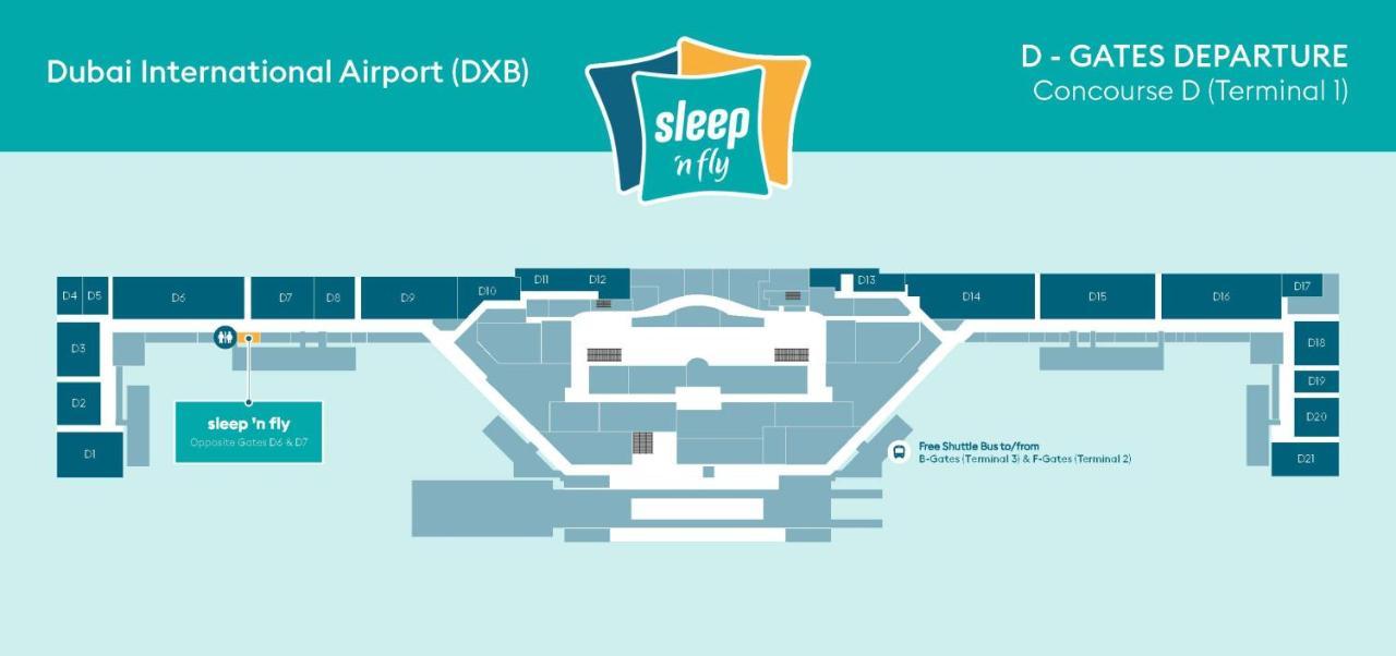 Capsule hotel Sleep 'n Fly Sleep Lounge, D-gates Terminal 1 - Transit Only