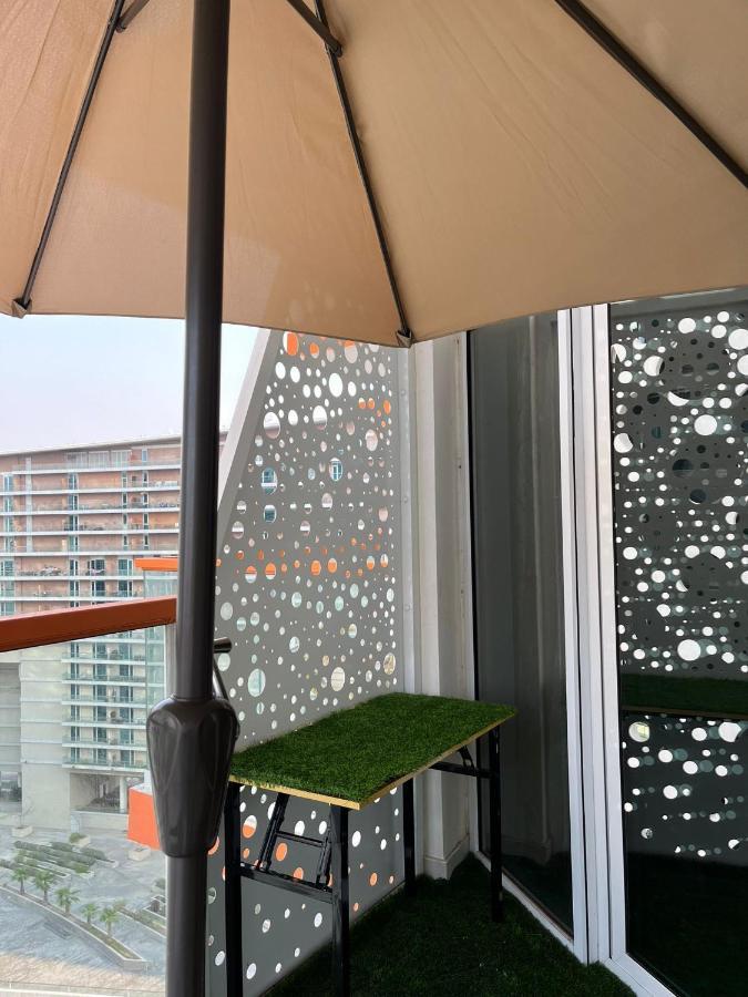 It Is A Great View At Night From Your Balcony And Even From Bed Apartment