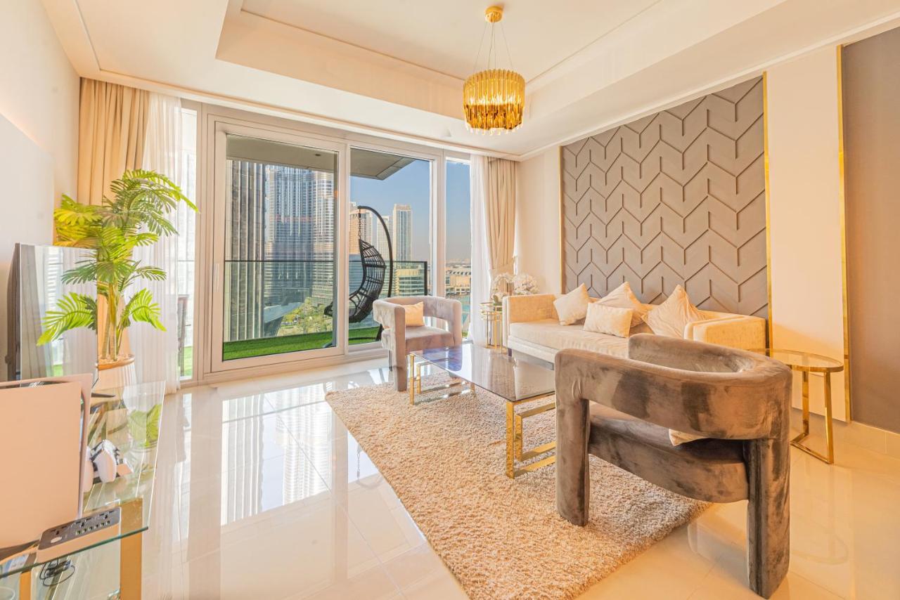 First Class 2br With Full Burj Khalifa And Fountain View Apartment *