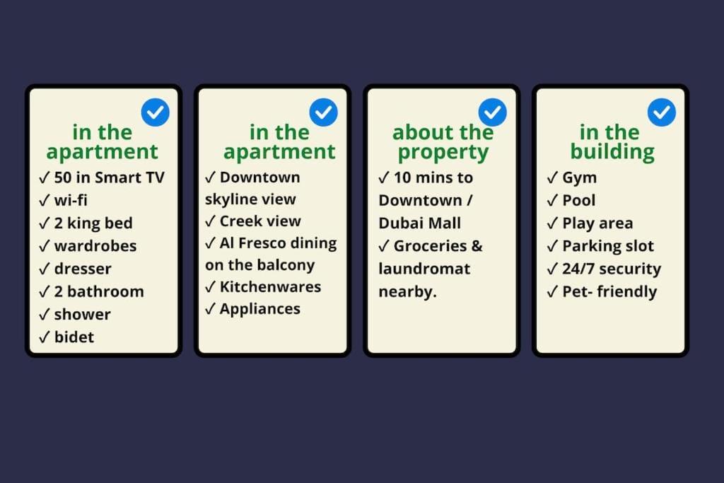 Fully Furnished 2 Bed With Burj Views, Hosted By Desert Apartment