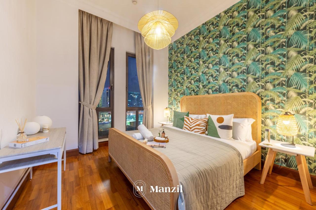 Manzil - Cozy 2br Penthouse With Private Terrace And Full Burj View In Downtown Apartment