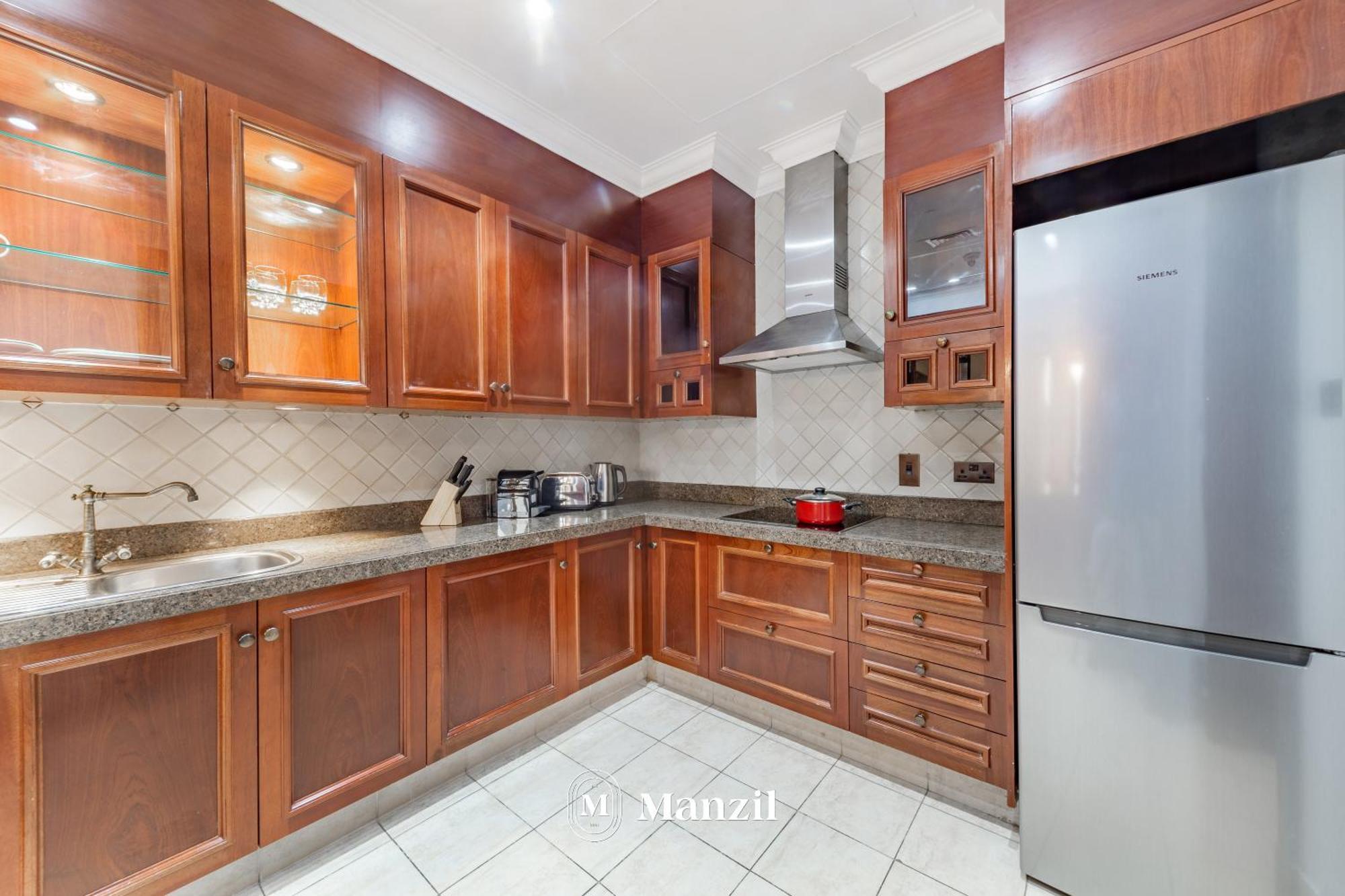 Manzil - Cozy 2br Penthouse With Private Terrace And Full Burj View In Downtown Apartment *