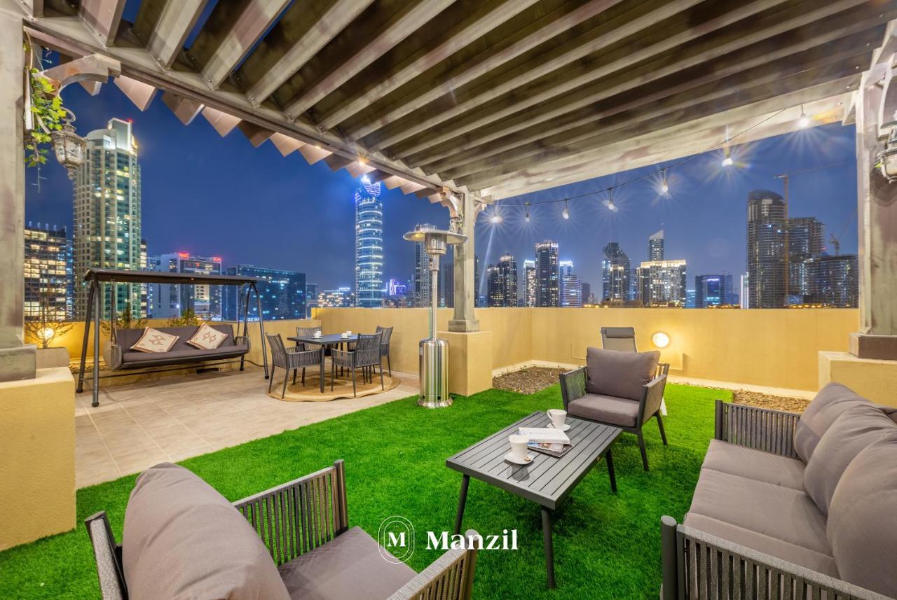 Manzil - Cozy 2br Penthouse With Private Terrace And Full Burj View In Downtown Apartment *