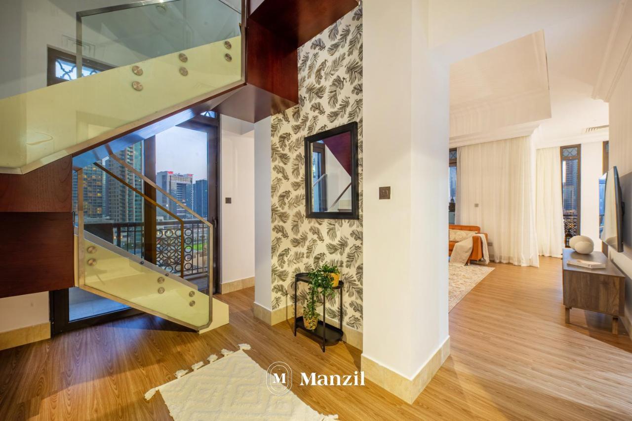 Manzil - Cozy 2br Penthouse With Private Terrace And Full Burj View In Downtown Apartment