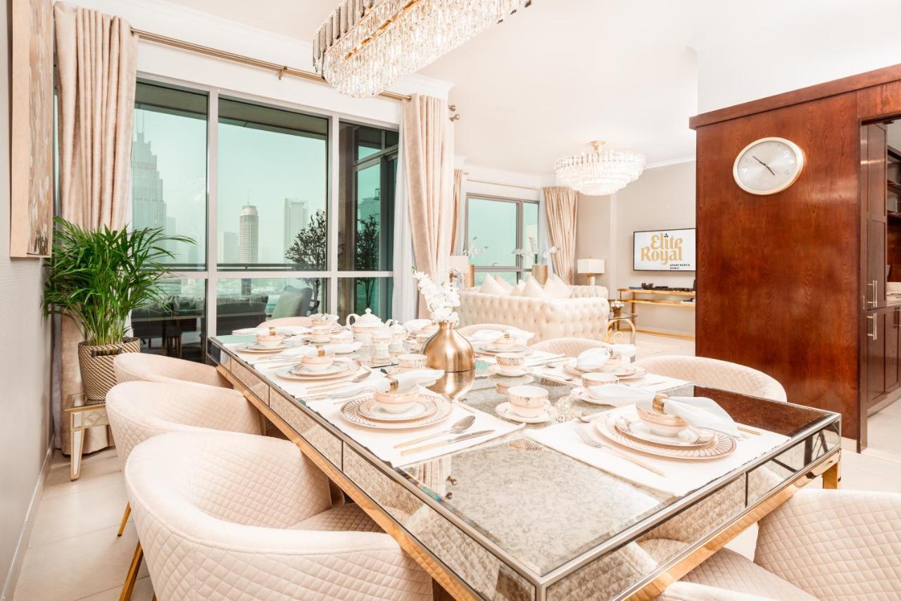 Elite Royal - Full Burj Khalifa & Fountain View - Highness Apartment Dubai