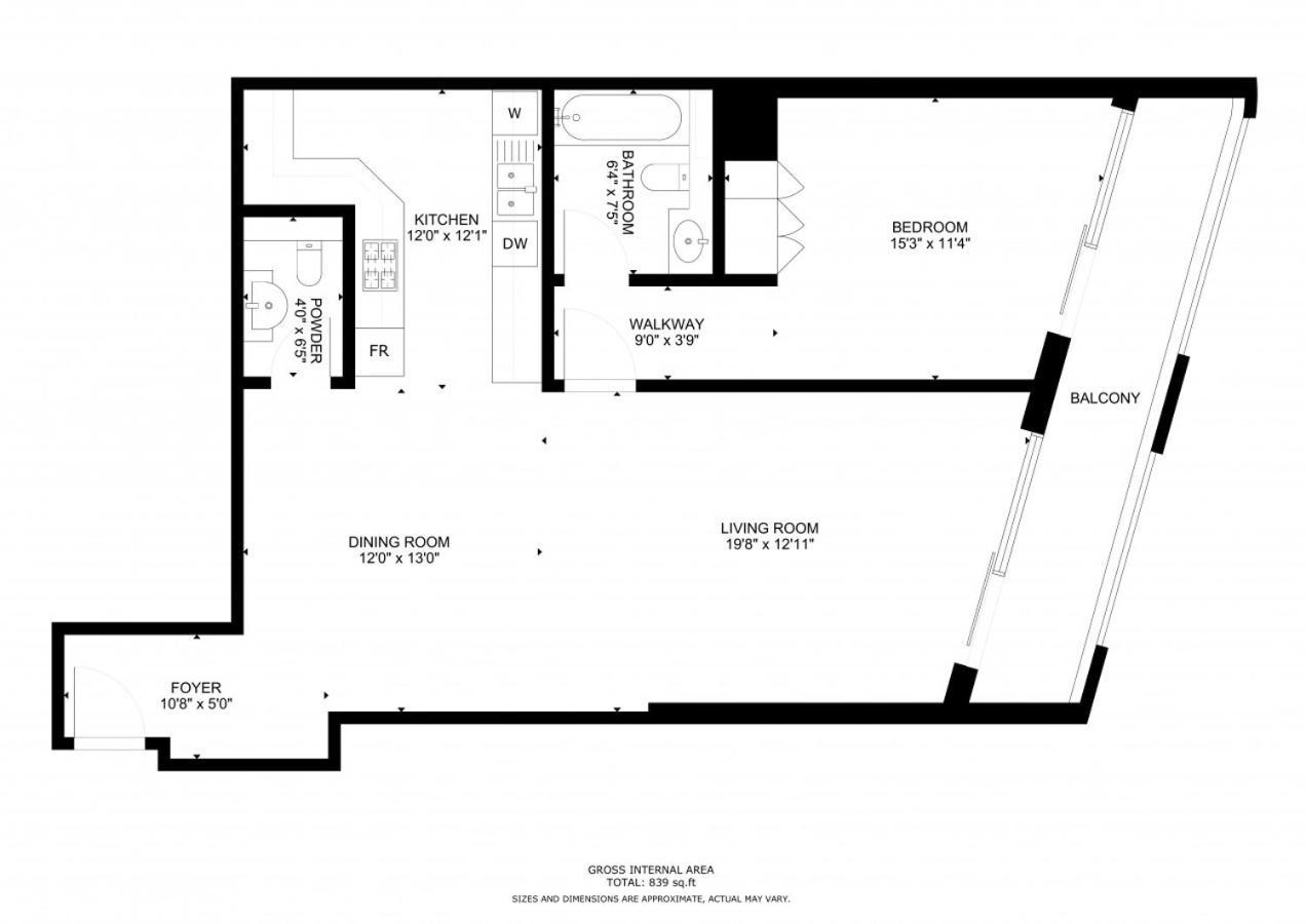Marina Heights - Unique One Bedroom Dubai