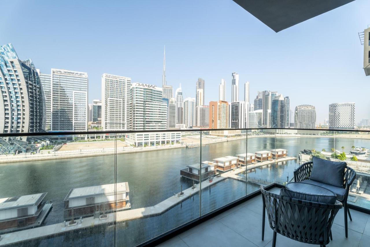Aliving Stylish Binghatti Canal View & Burj Khalifa