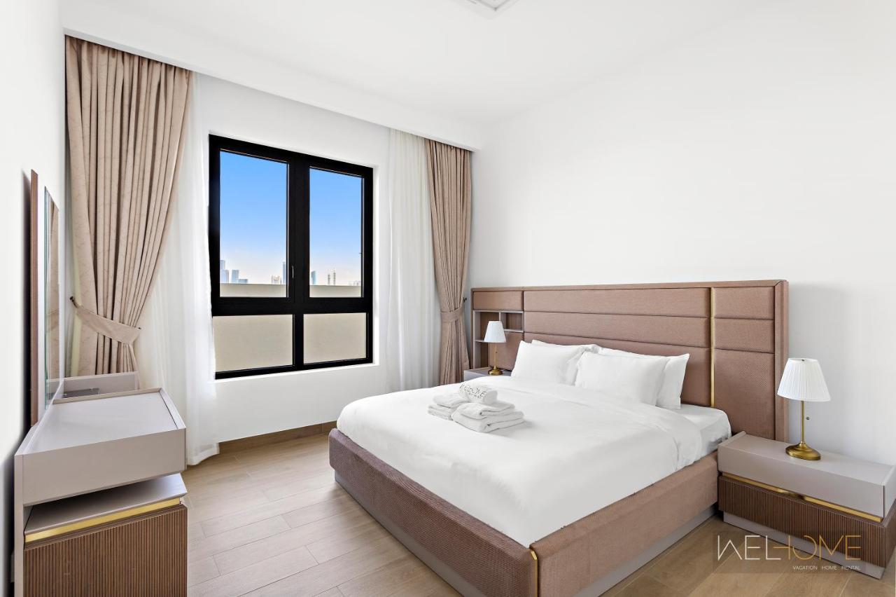 Welhome - Mesmerizing Sea & Burj Khalifa Views At La Voile Dubai
