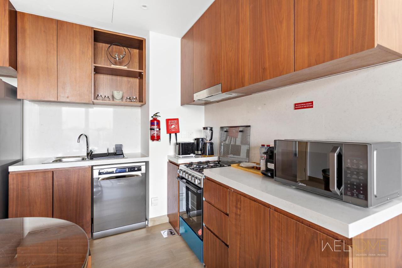 Welhome - Mesmerizing Sea & Burj Khalifa Views At La Voile Apartment