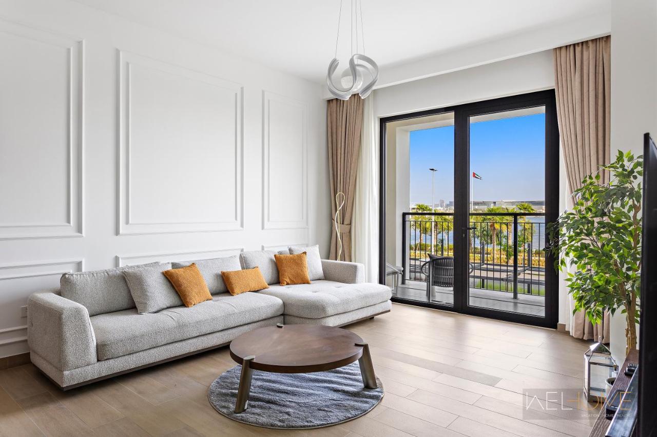 Welhome - Mesmerizing Sea & Burj Khalifa Views At La Voile Apartment Dubai