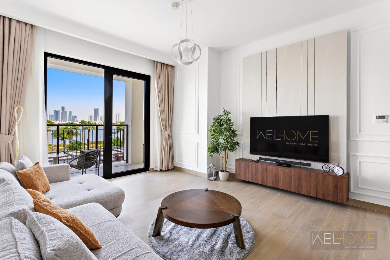 Welhome - Mesmerizing Sea & Burj Khalifa Views At La Voile Dubai