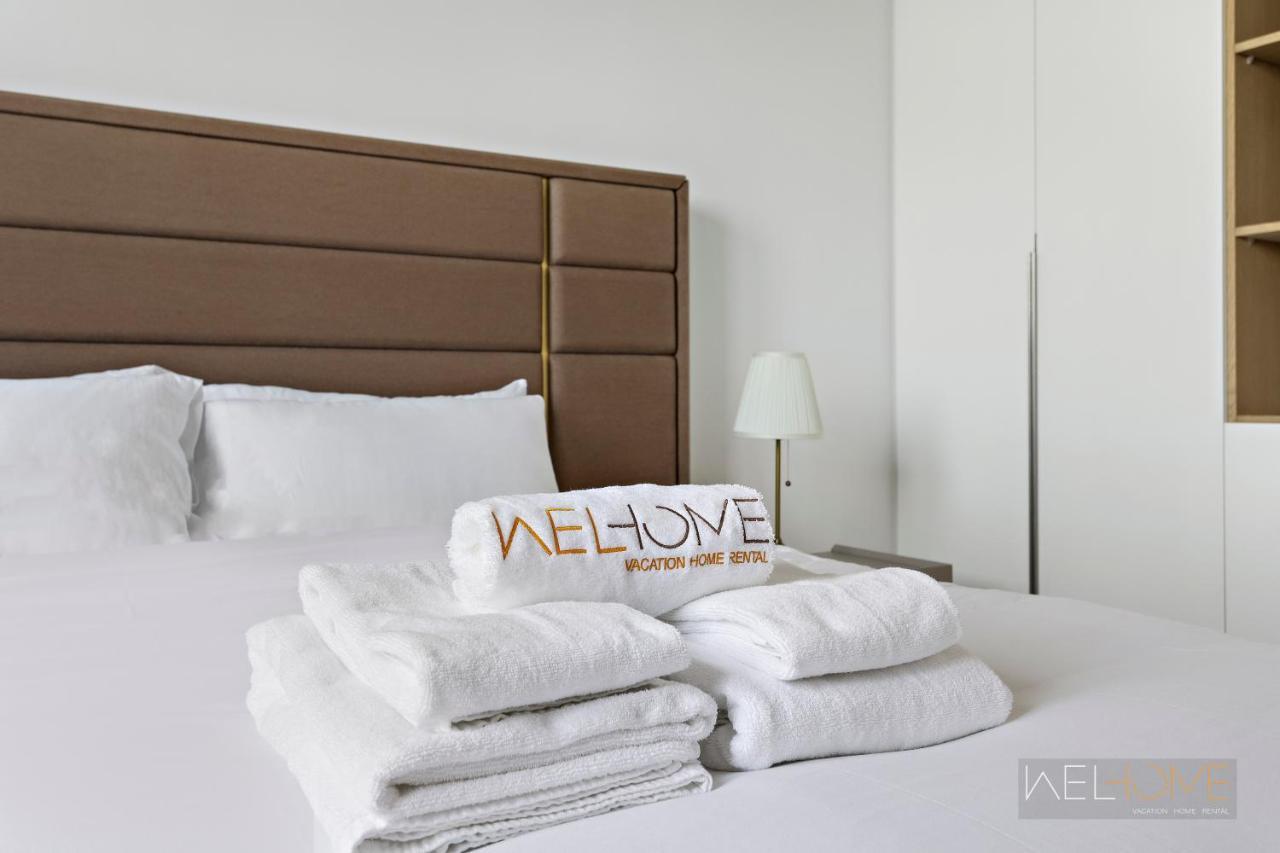 Welhome - Mesmerizing Sea & Burj Khalifa Views At La Voile Apartment