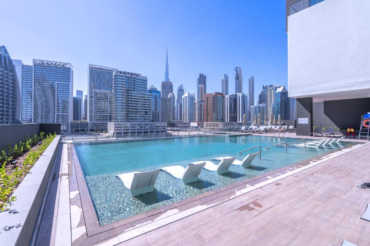 Azure Accents With Burj Khalifa View * Dubai