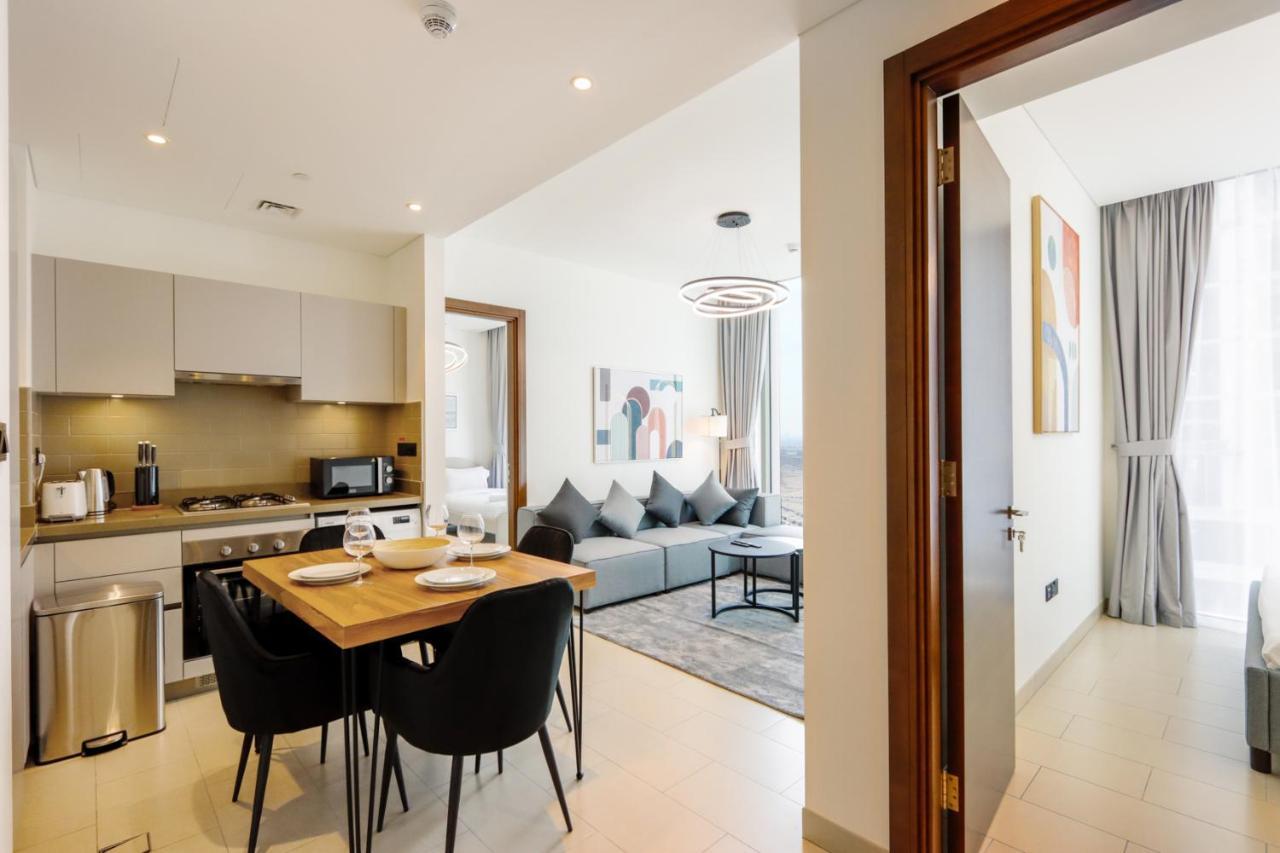 Livbnb - Cozy 1br + 1 In Sobha Hartland Apartment Dubai