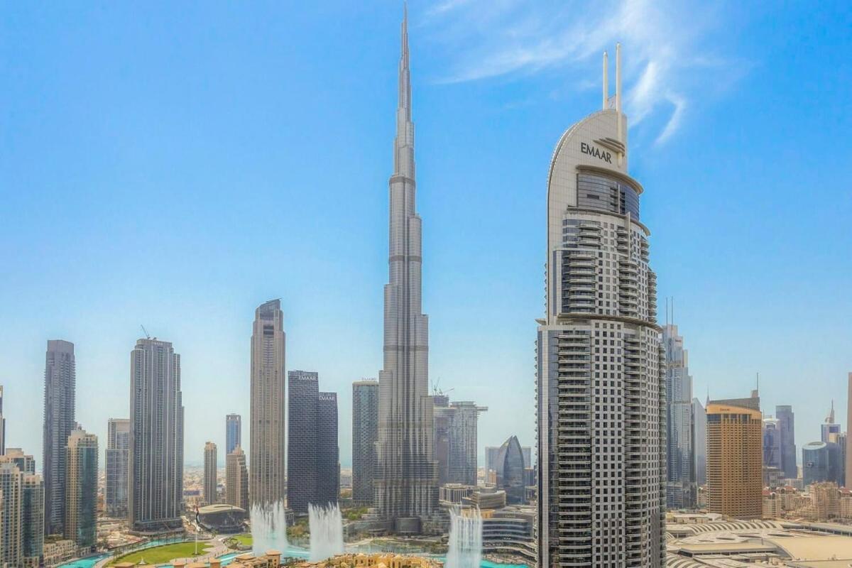Apartment Silkhaus Most Exclusive! Full Burj Khalifa & Fountains View