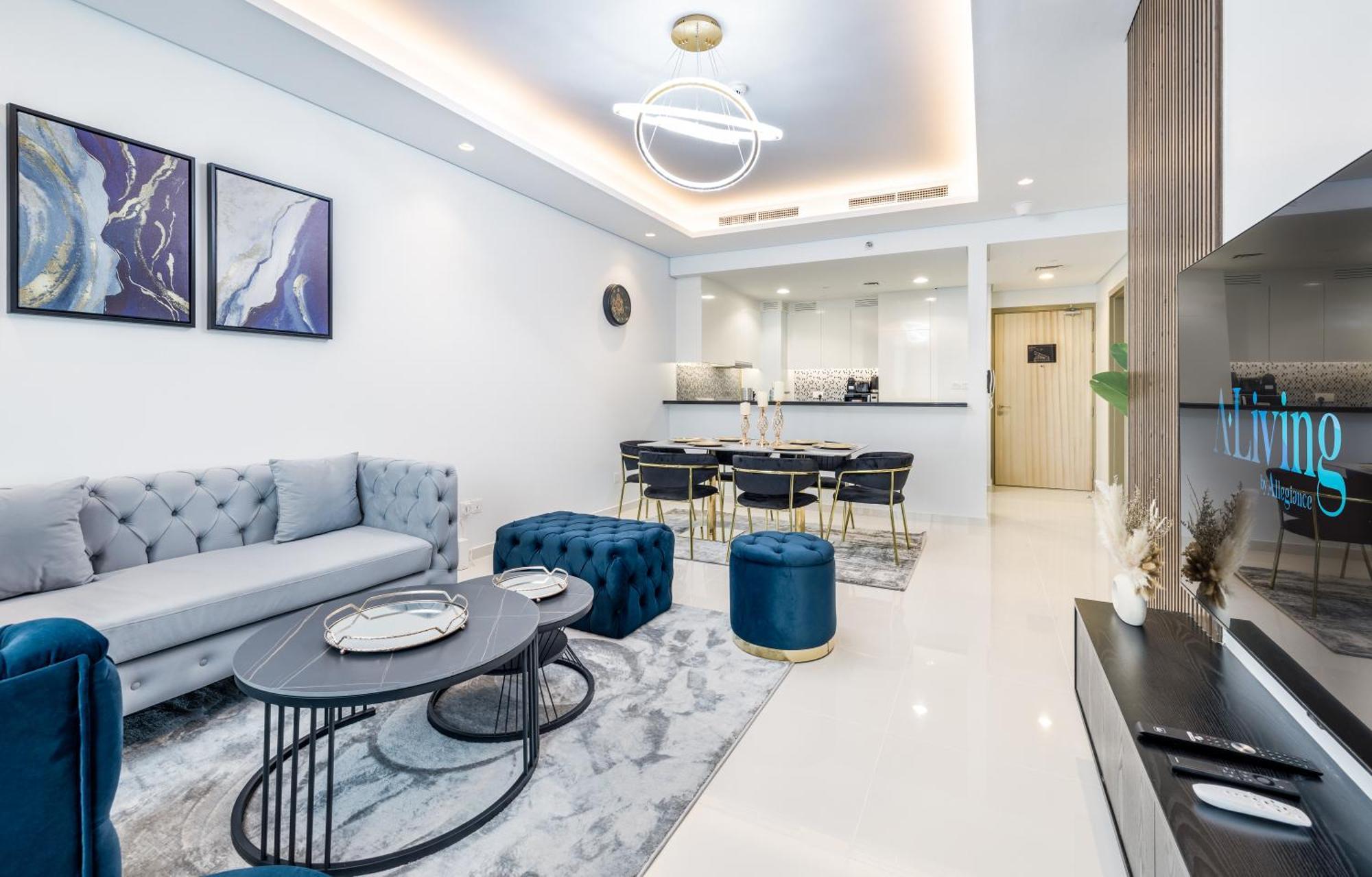 Aliving Luxe 2br With Burj Khalifa View Infinity Pool Midtown-4704 Apartment *