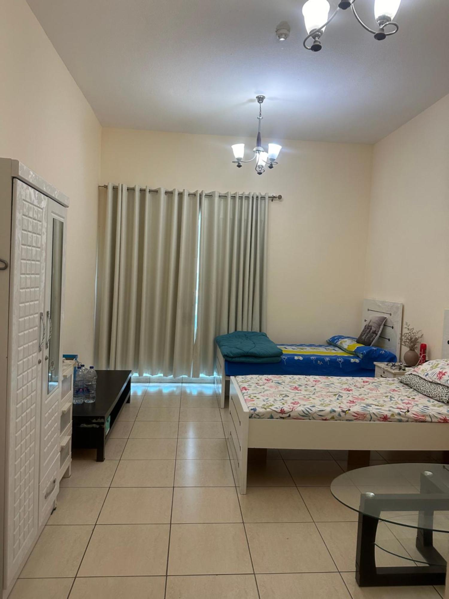 Private With Balcony Fully Furnished In Silicon Oasis *