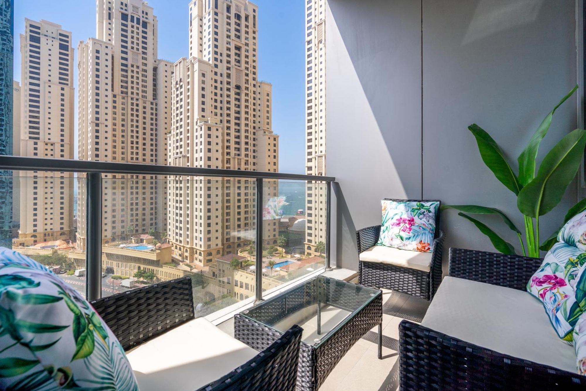 Apartment Spacious & Luxurious 1Br Apartment - Best Marina Views - 3Mn Walk To Tram, Jbr & Beach (Adults Only) *