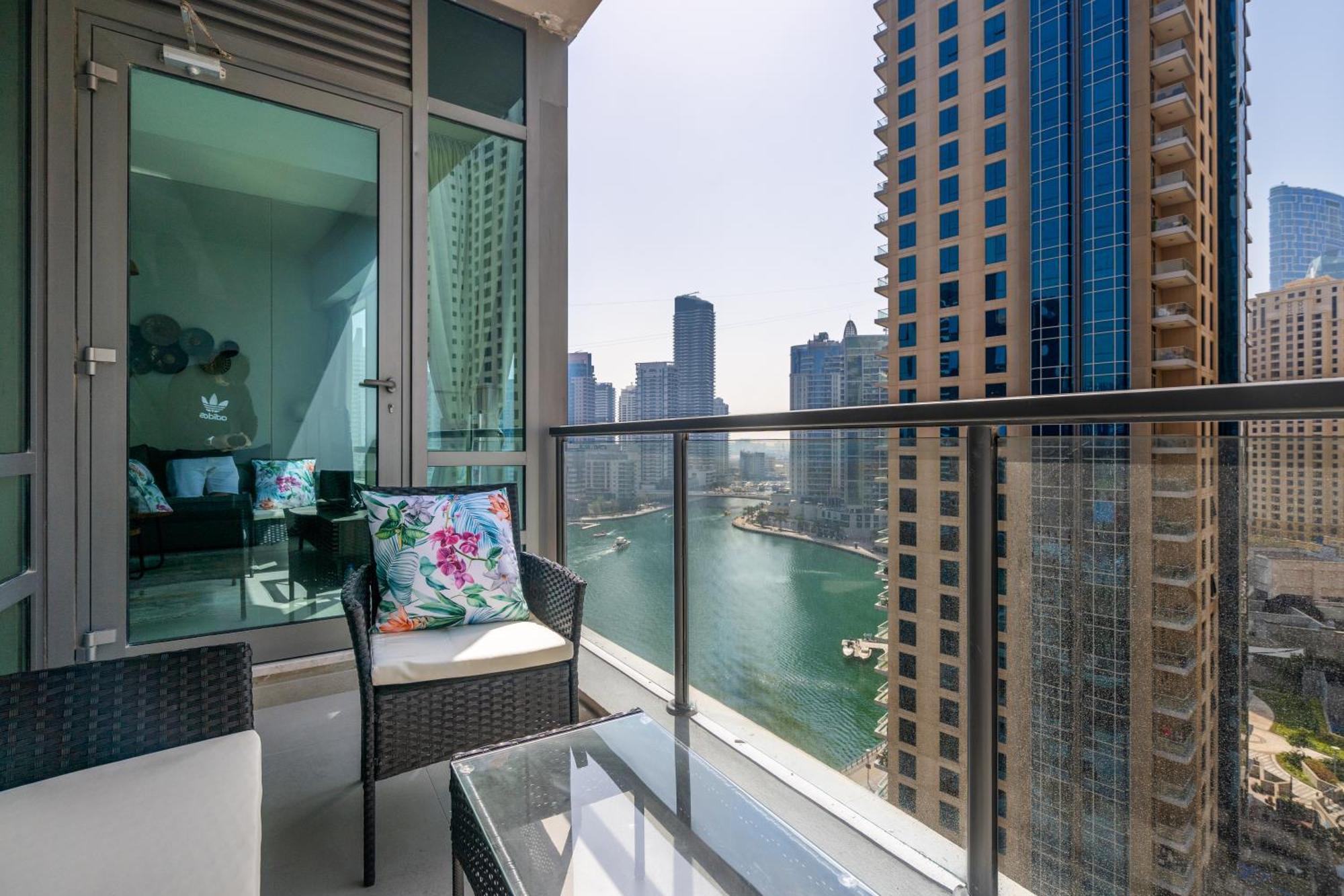 Apartment Spacious & Luxurious 1Br Apartment - Best Marina Views - 3Mn Walk To Tram, Jbr & Beach (Adults Only)