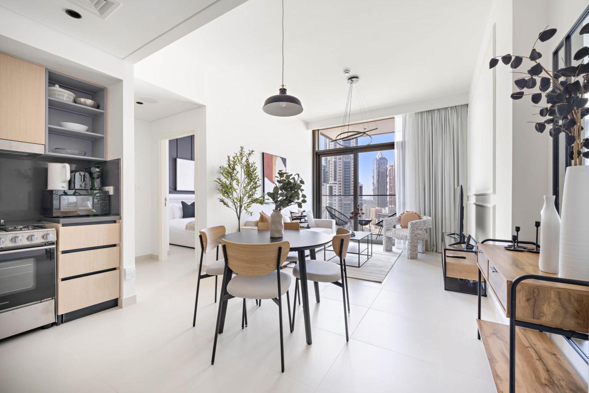 Silkhaus Comfy 1br By Burj Khalifa With Balcony Apartment *