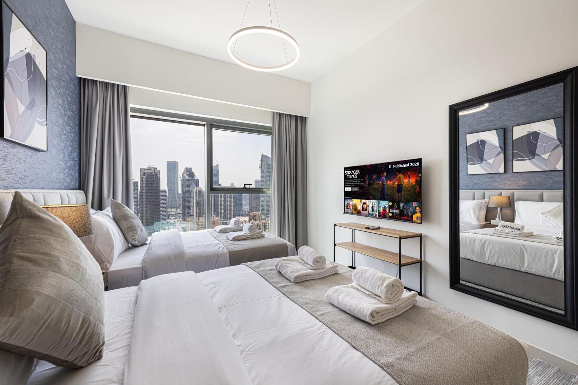 Smartstay At Burj Royale - Full Burj Khalifa View - Brand New Luxury *