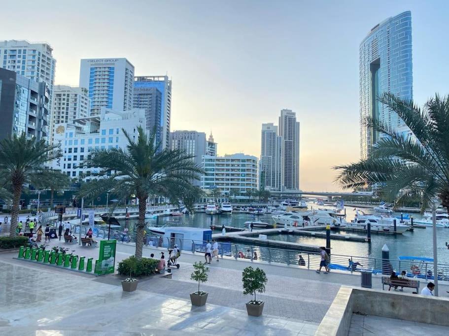 Elite Luxury - Spacious 2br Apt 1517 Sqft In Marina Both Bedroom Ensuite Walking To Metro Restaurants Beach Mall Marina Walk Apartment *